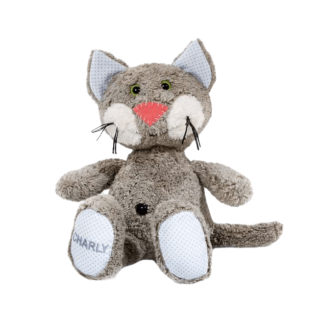 Bio Kuscheltier Katze Charly