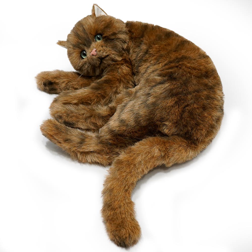 Plüsch-Katze lebensecht Kira