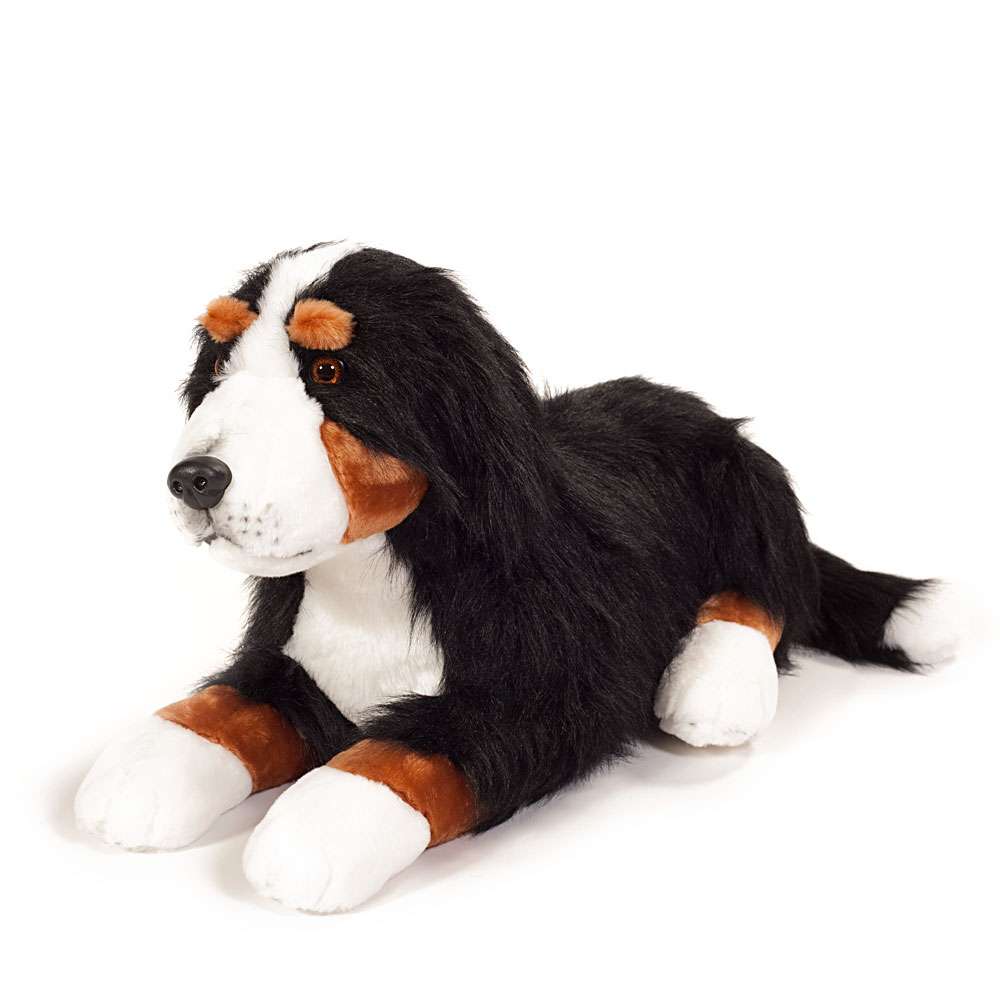 Teddy Hermann Berner Sennenhund 60 Cm – Kuscheltier Mit Recyceltem Füllmaterial, Ab 18 Monaten